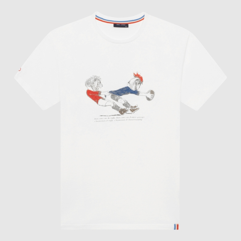 T-shirt Coq Et Lion