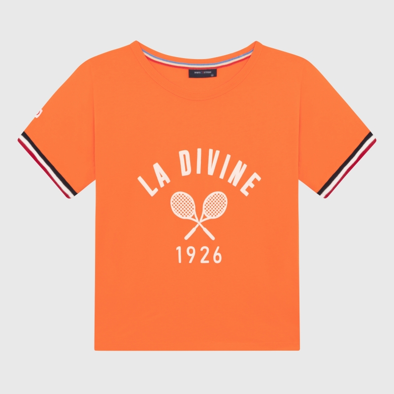 "La Divine" racquets T-shirt
