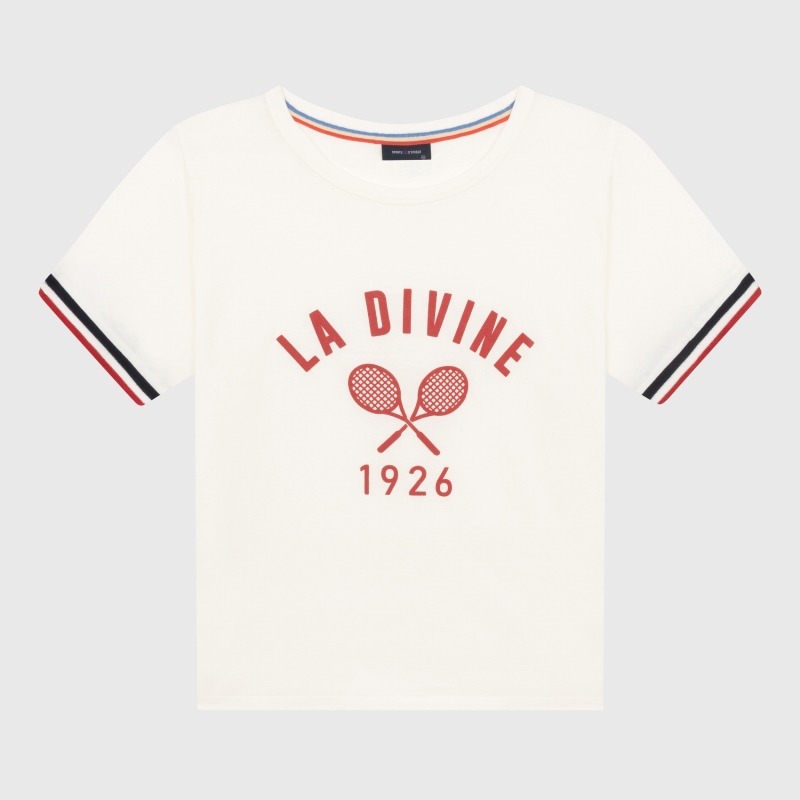 T-shirt la divine Raquettes