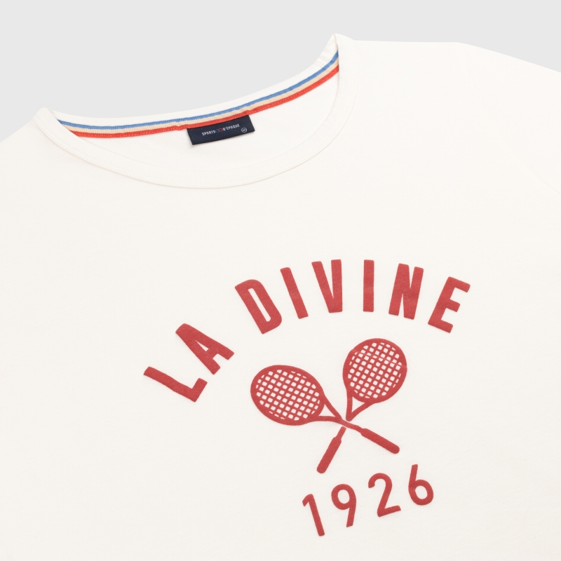 "la divine" racquets T-shirt