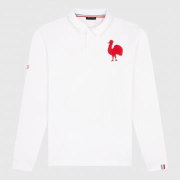 First Rooster Long Sleeve Polo