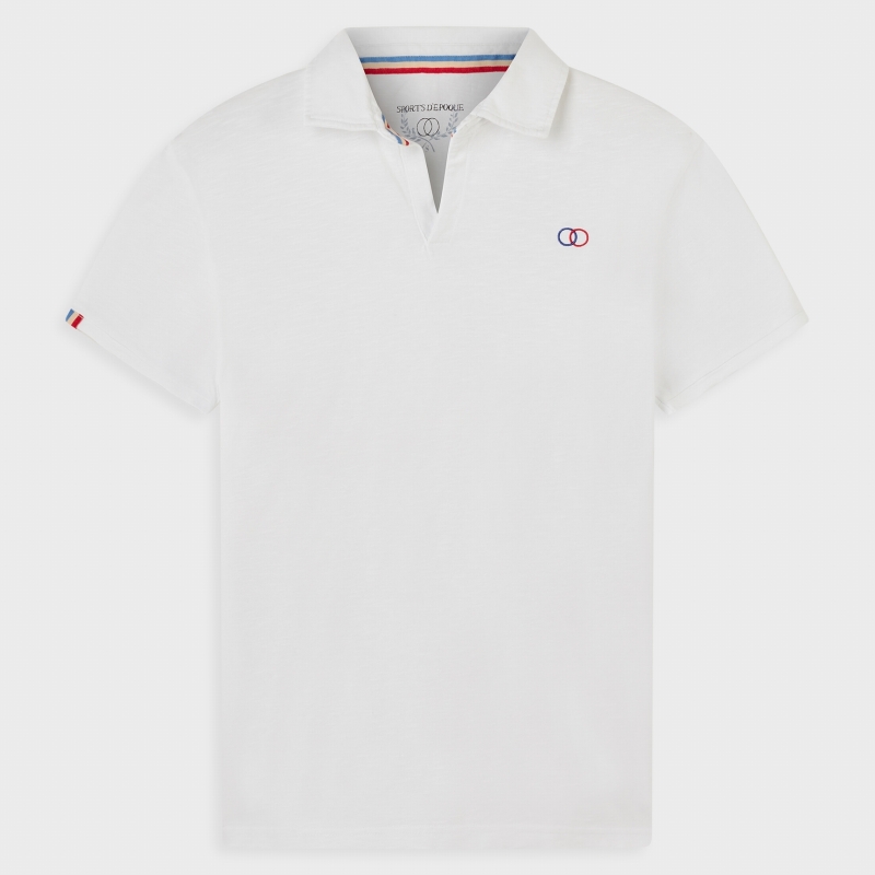 Slub Cotton Polo Shirt