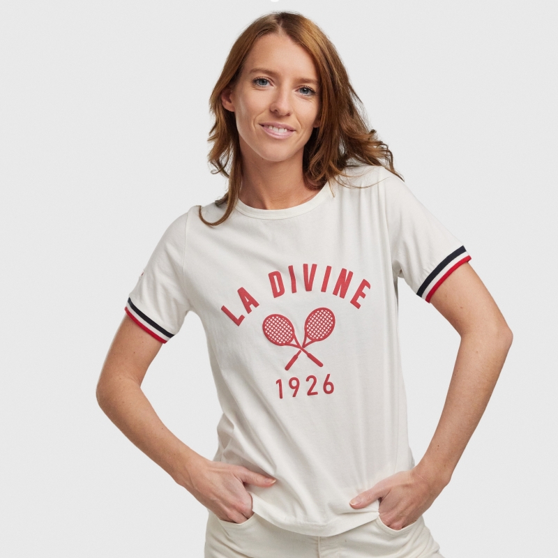 T-shirt la divine Raquettes