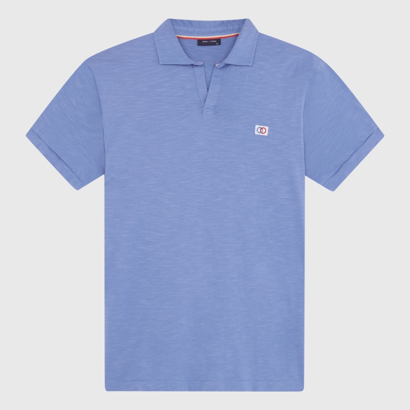 Slub Cotton Polo Shirt