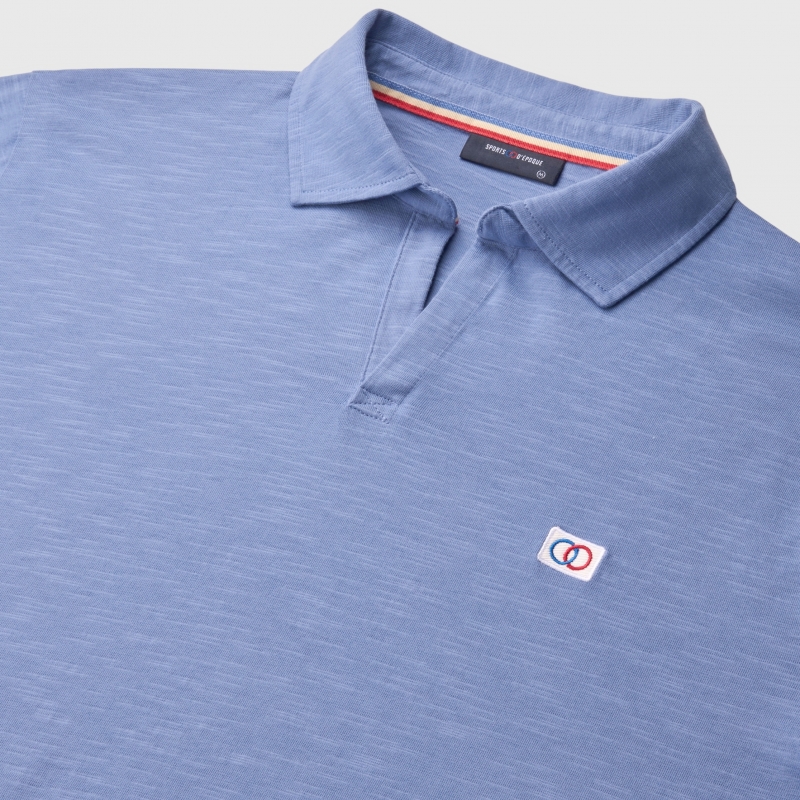 Slub Cotton Polo Shirt