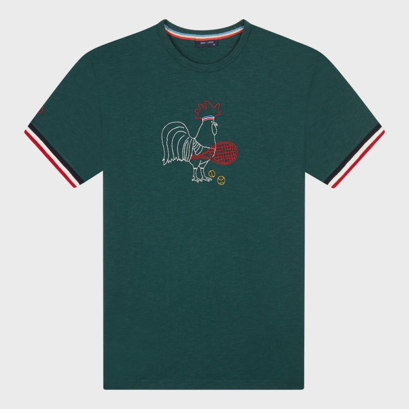 T-shirt Coq Jeannot Tennis