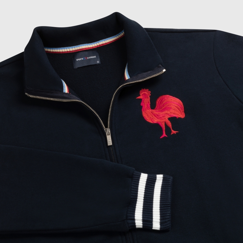First Rooster Zipped Sweatshirt