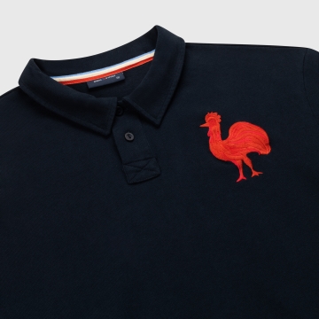 First Rooster Long Sleeve Polo