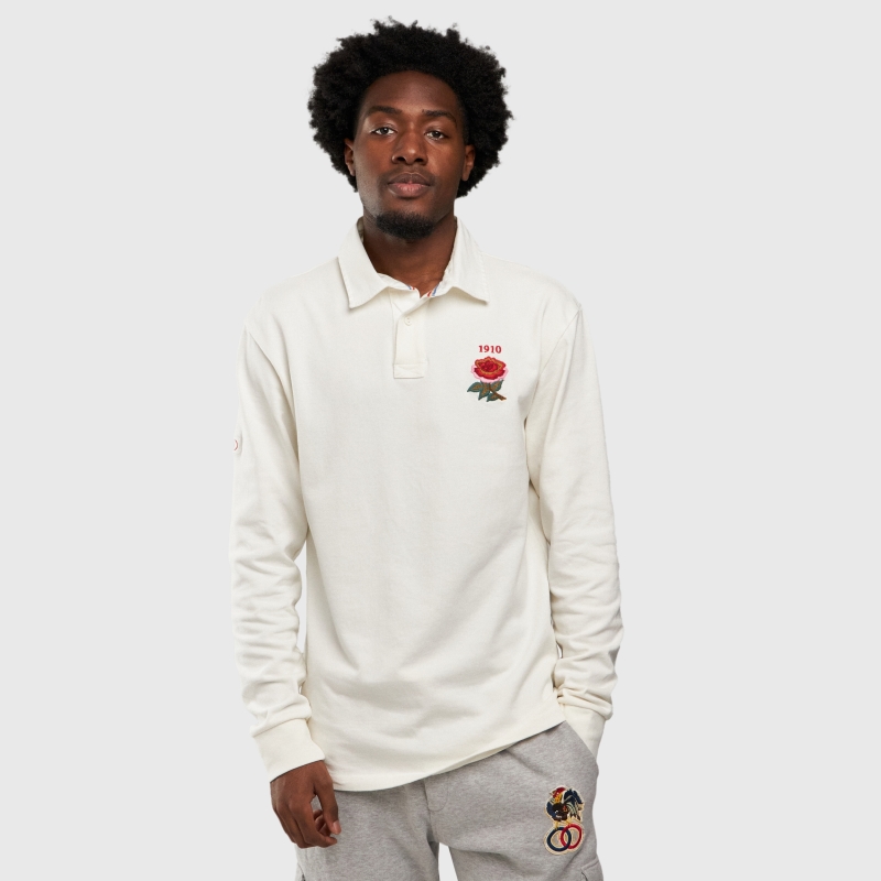 1910 England Long Sleeve Polo