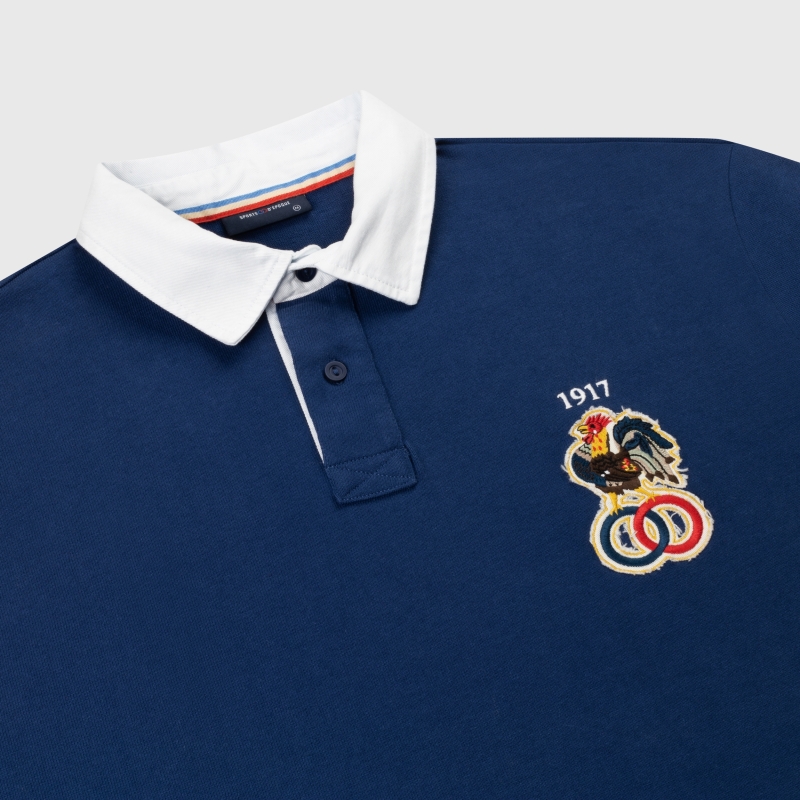 1917 France Long Sleeve Polo