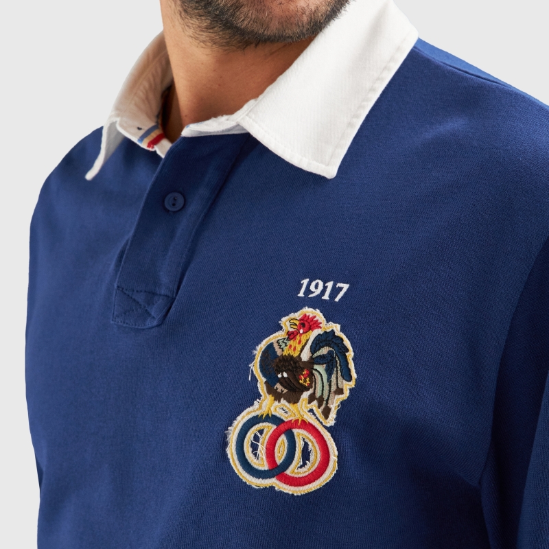 1917 France Long Sleeve Polo