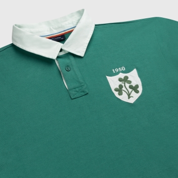 1950 Ireland Long Sleeve Polo