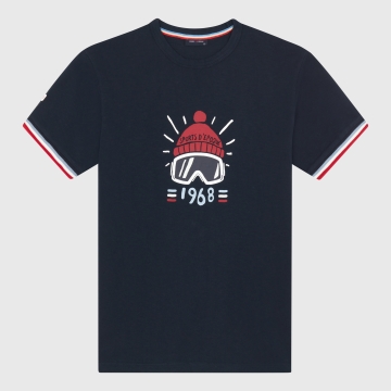 Ski Beanie Print T-Shirt