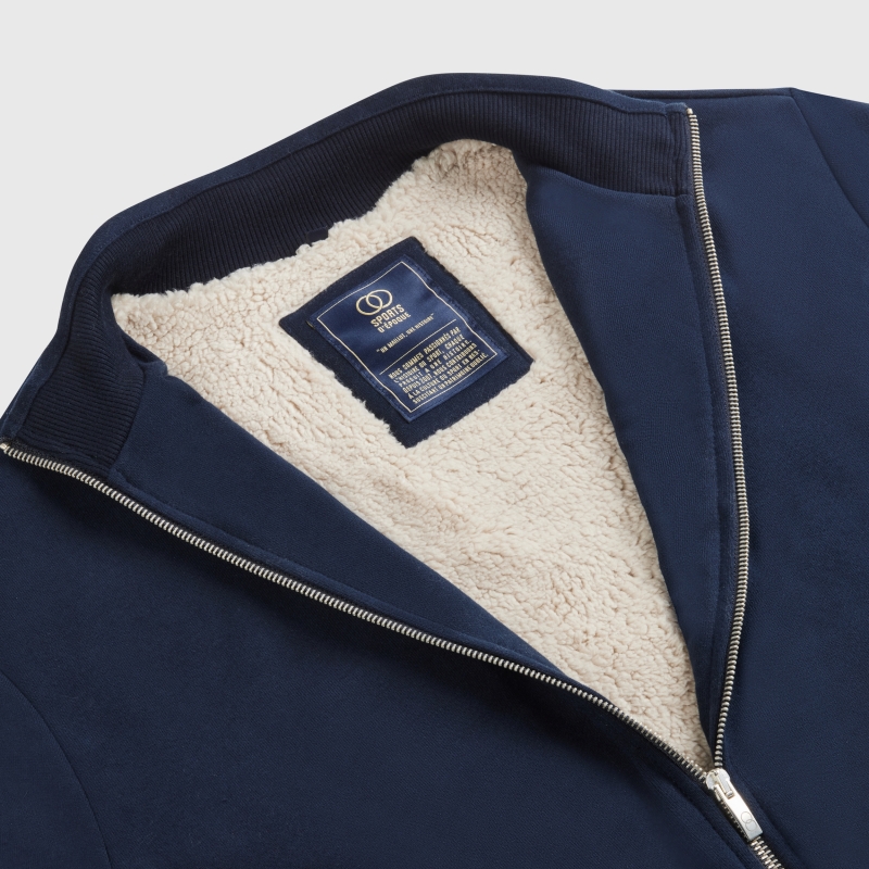 1968 Zip Fur Sweatshirt