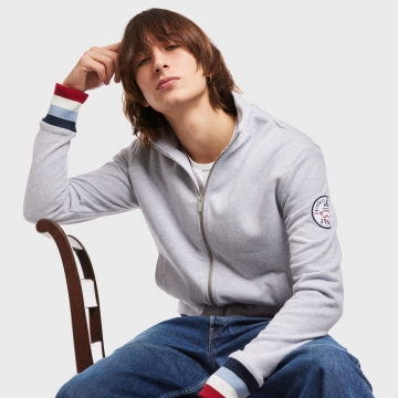 1968 Zip Fur Sweatshirt