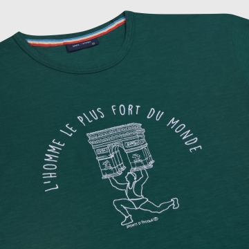 T-shirt De L’Homme Le Plus Fort du Monde