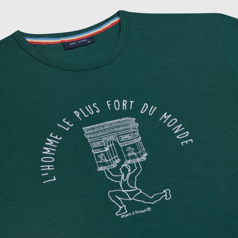 T-shirt De L’Homme Le Plus Fort du Monde