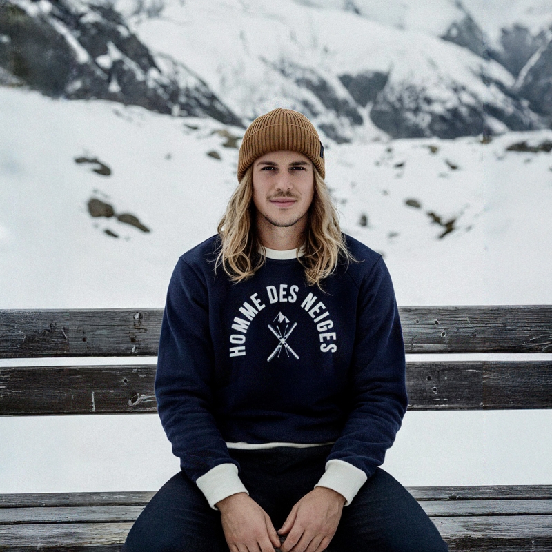 Sweat Homme Des Neiges