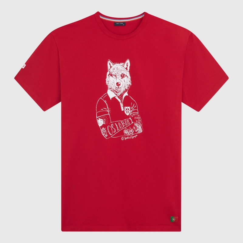 T-shirt Os Lobos