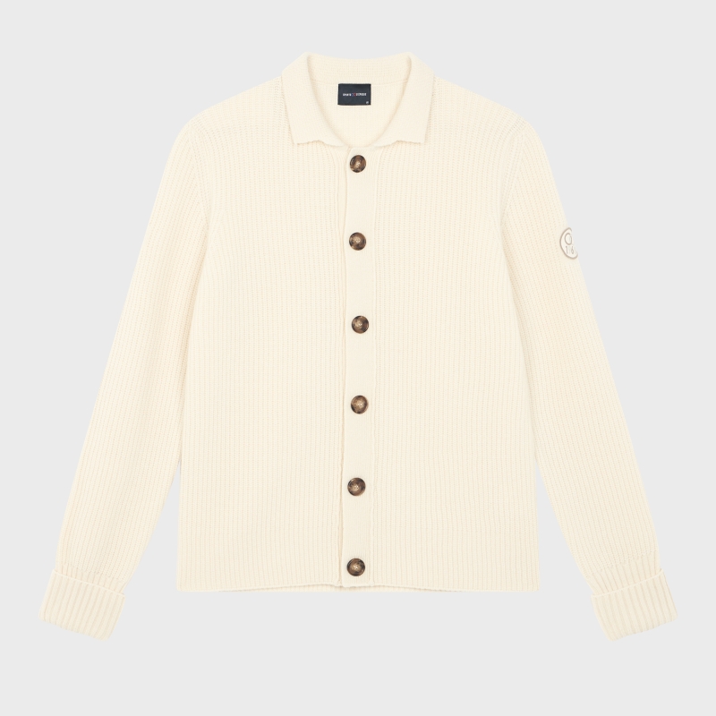 Cardigan laine Merinos 1968