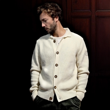 1968 Merino Wool Cardigan