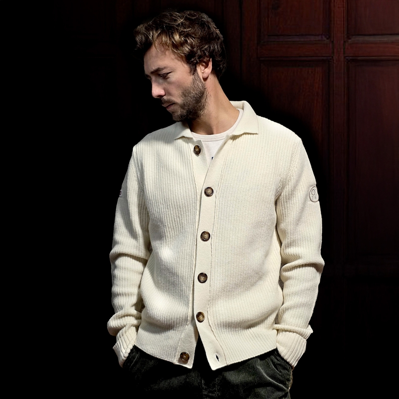 1968 Merino Wool Cardigan