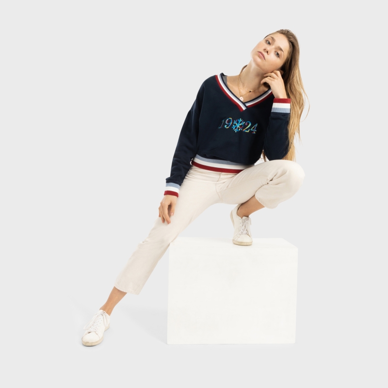 Flake 1924 V-Neck Sweatshirt